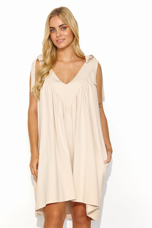 Alltagskleid model 194348 Makadamia