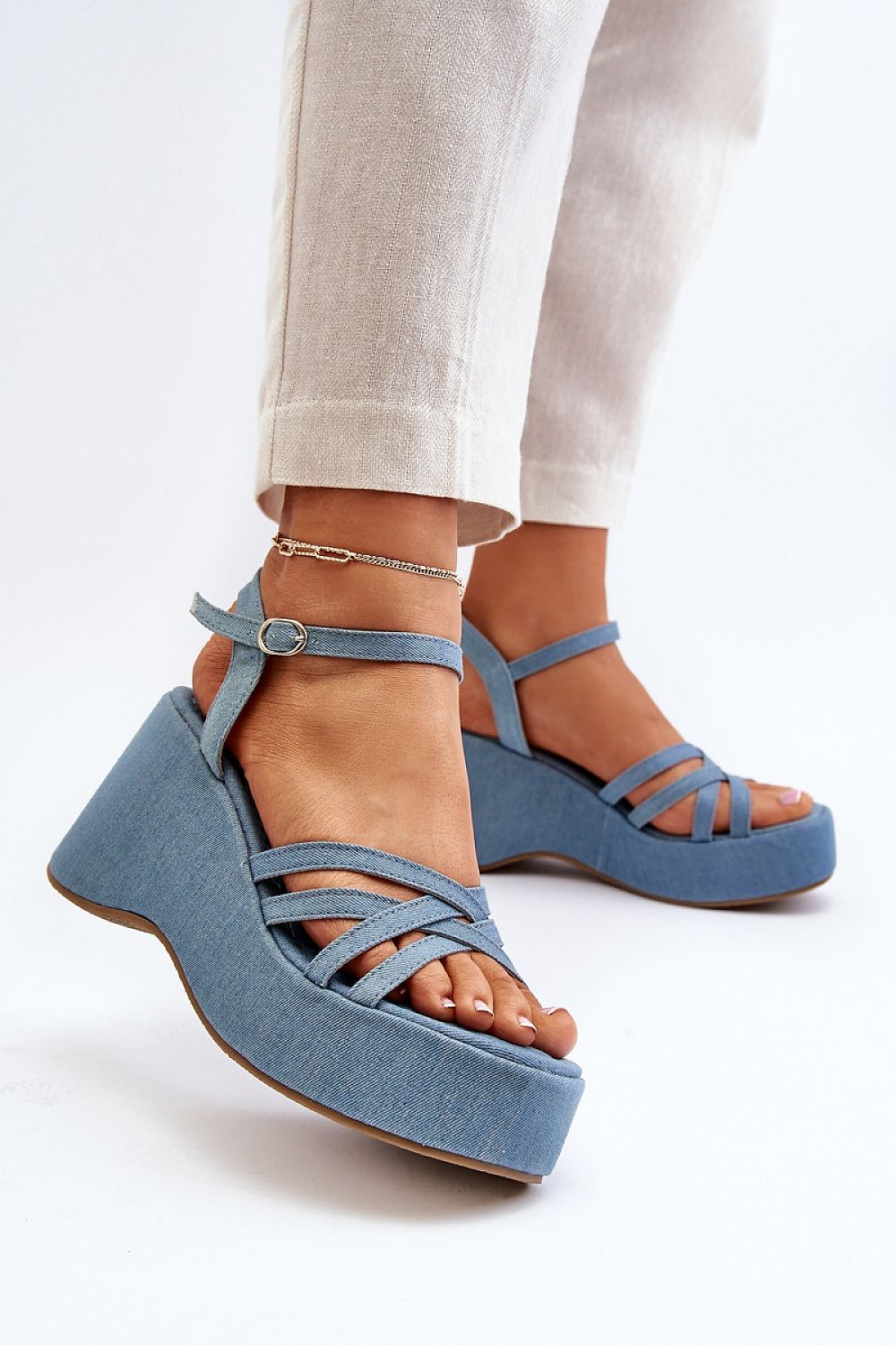 Keilabsatz Sandalen model 194687 Step in style