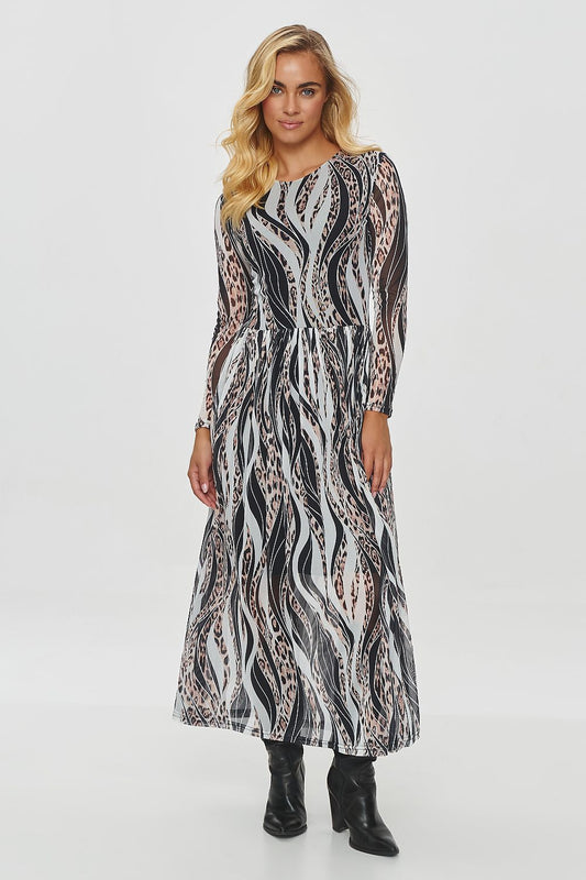 Alltagskleid model 200077 Makadamia