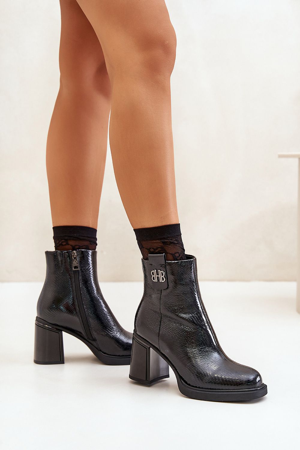 Stiefeletten mit Absatz model 200097 Step in style