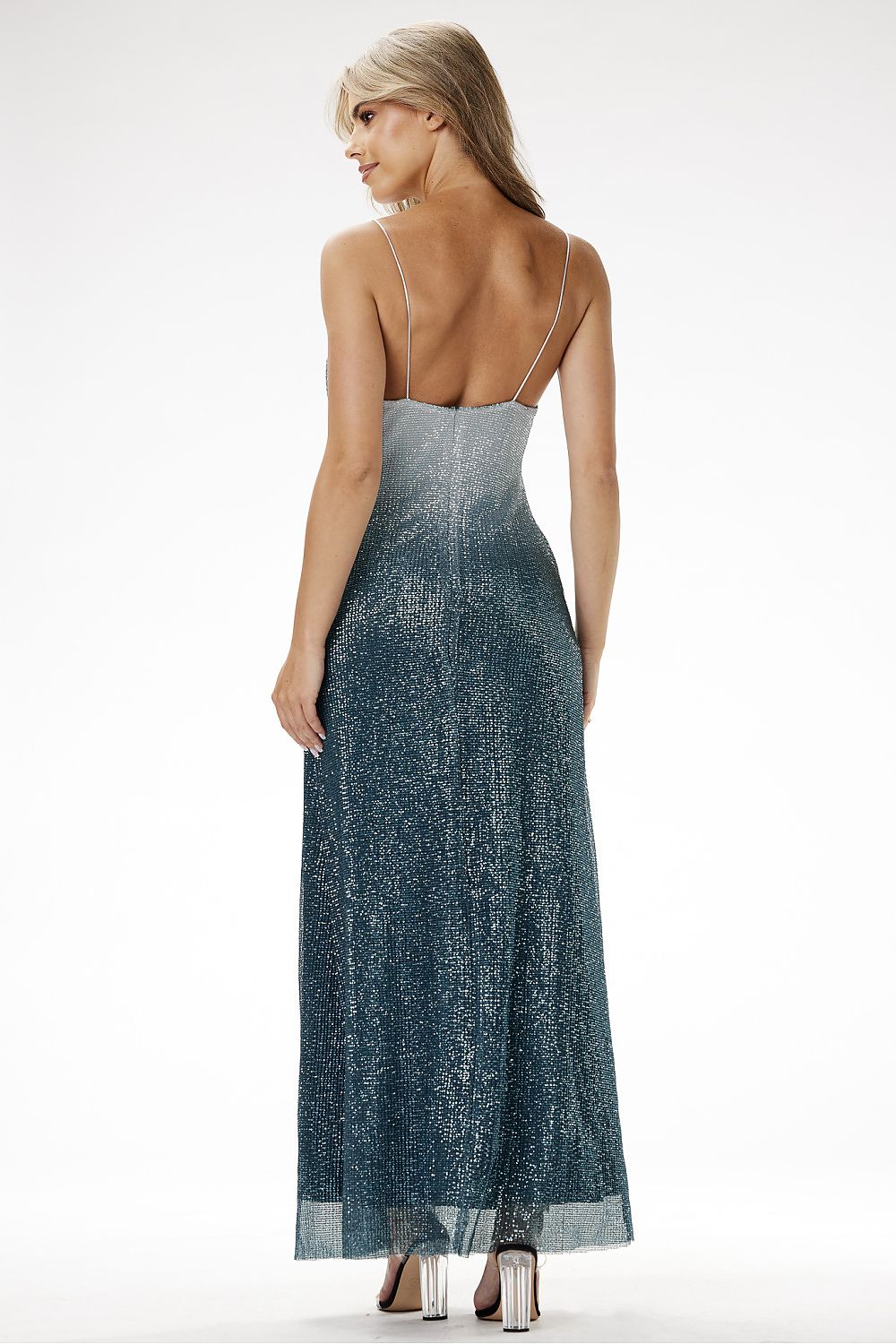 Langes Kleid model 204247 awama