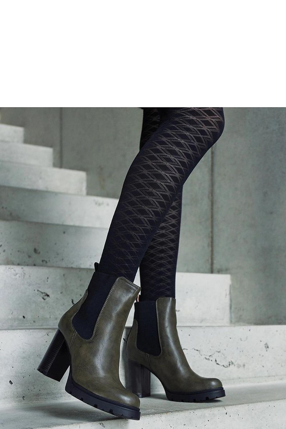 Stiefeletten mit Absatz model 206439 Solea