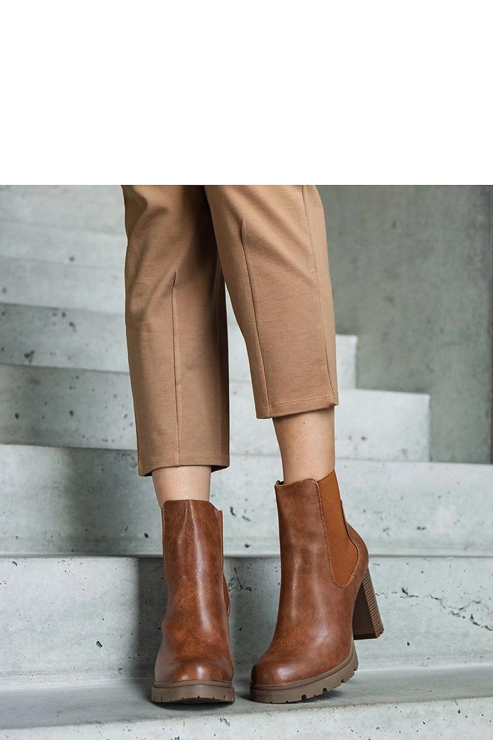 Stiefeletten mit Absatz model 206440 Solea