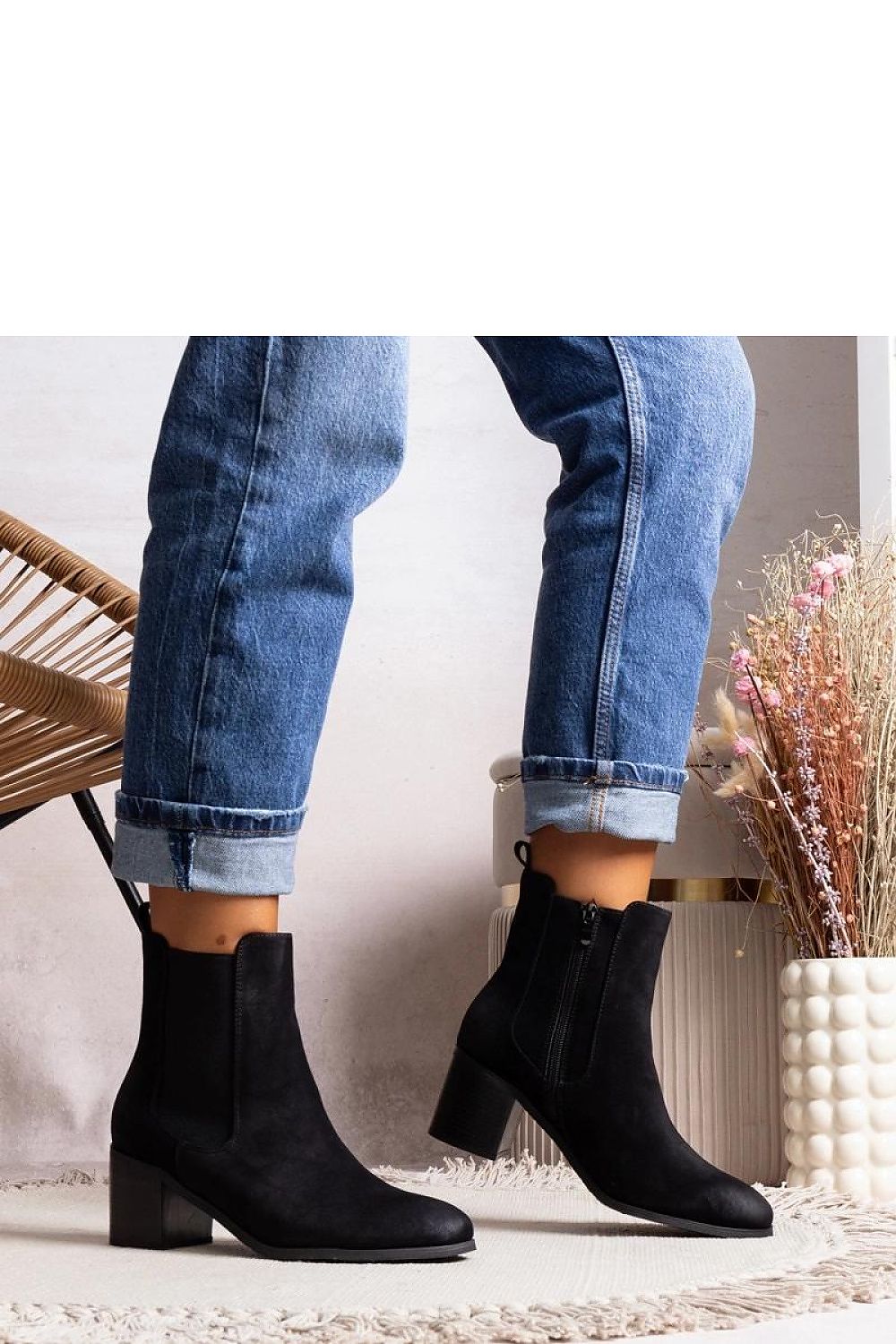 Stiefeletten mit Absatz model 206447 Solea
