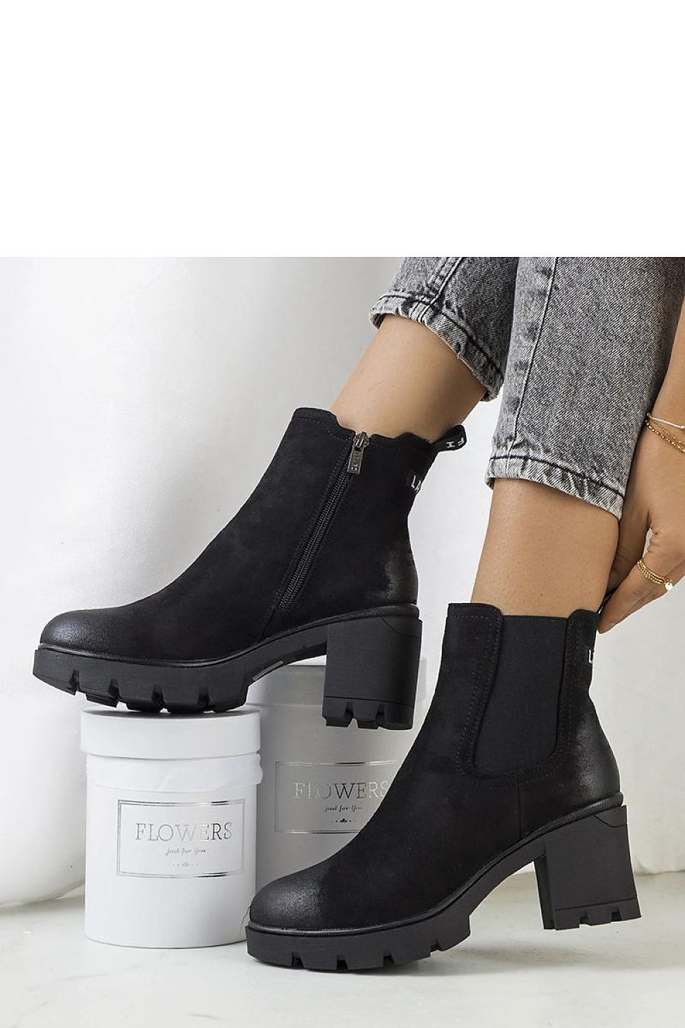 Stiefeletten mit Absatz model 207093 Solea