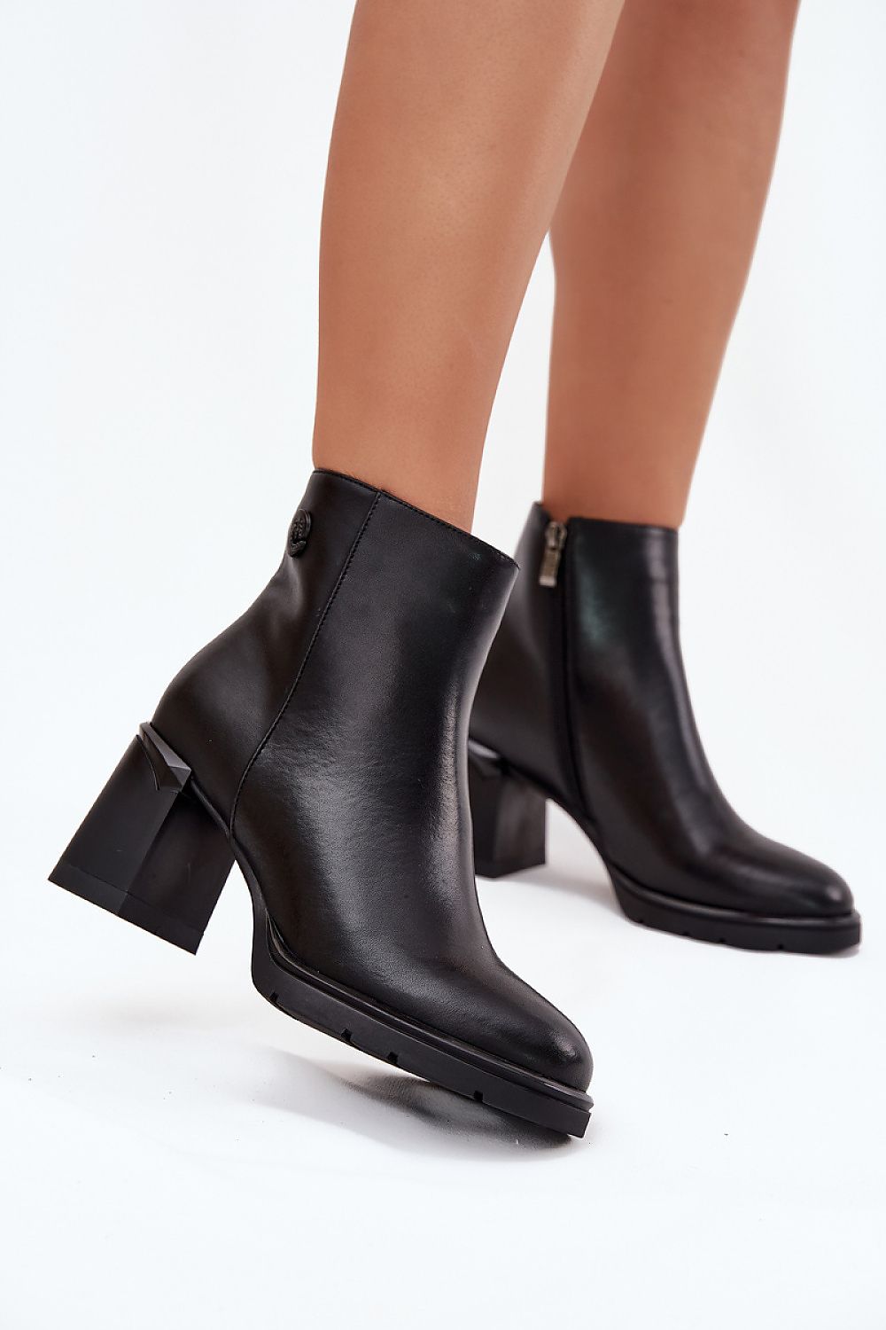 Stiefeletten mit Absatz model 217813 Step in style