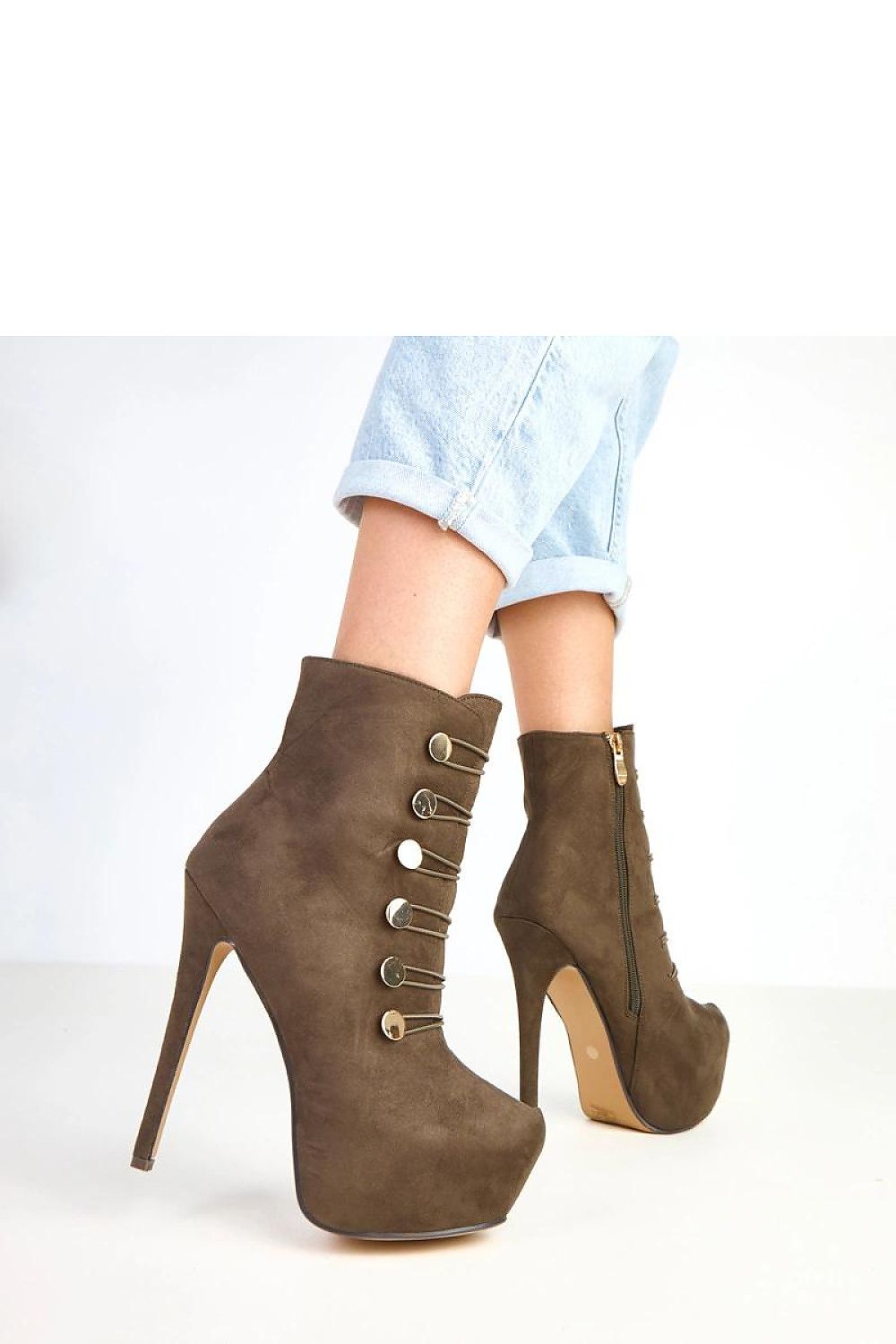 Stiefeletten mit Absatz model 217916 Solea