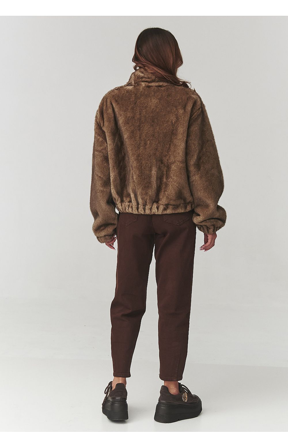 Jacke model 220777 Makadamia