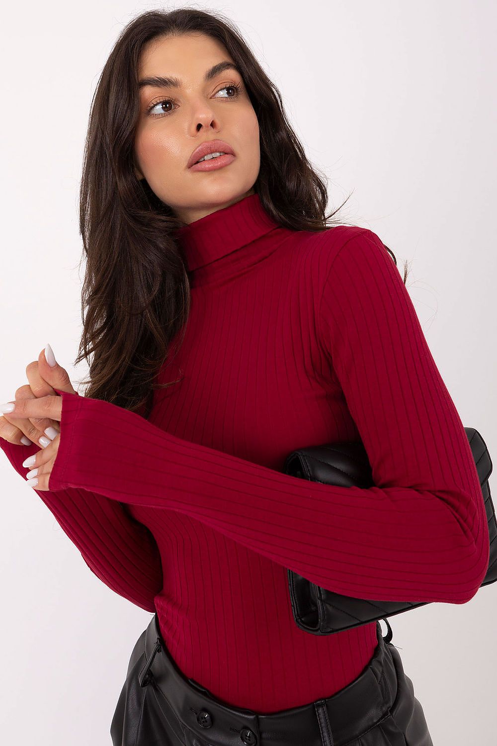 Rollkragenpullover model 220869 Rue Paris