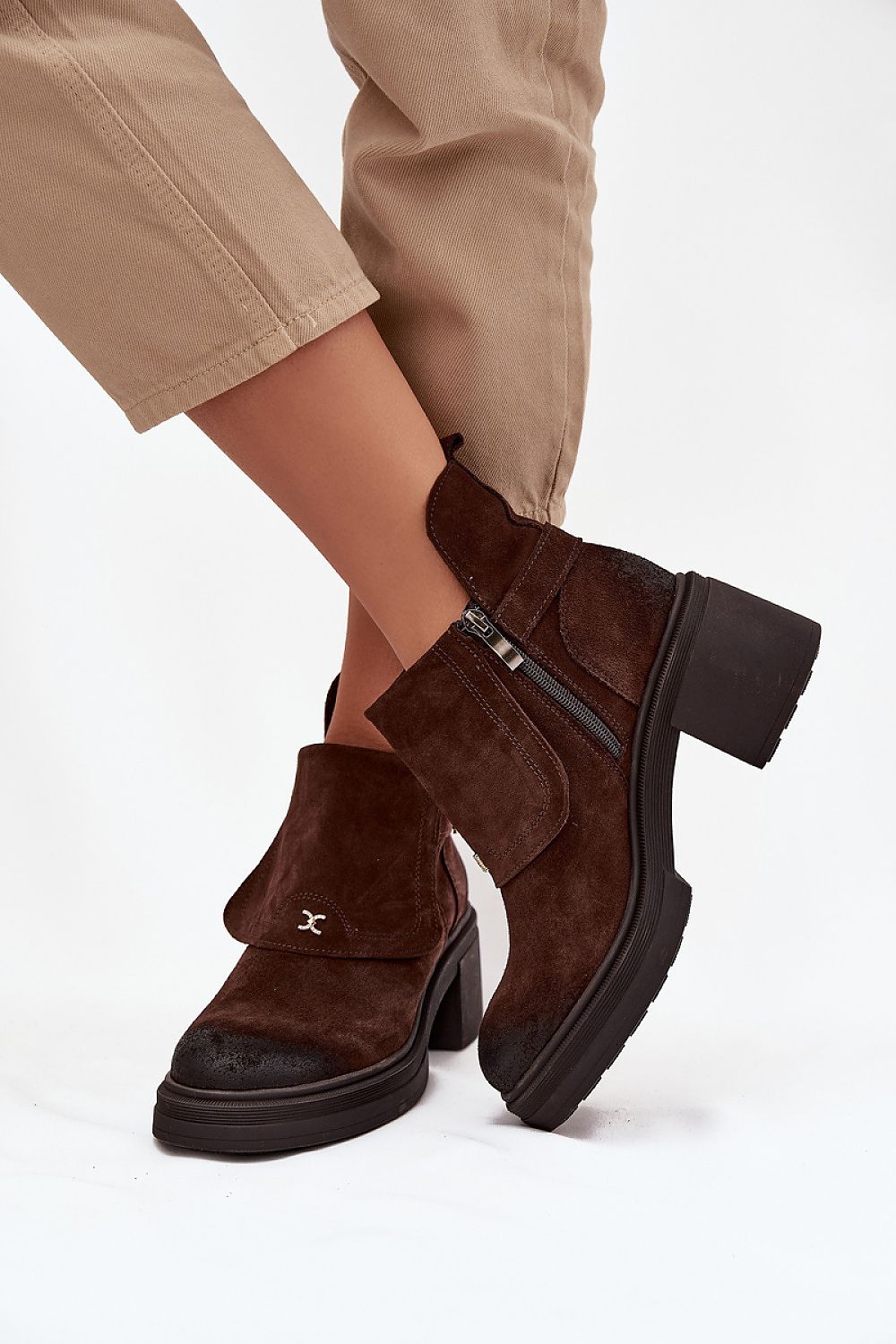 Stiefeletten mit Absatz model 220893 Step in style
