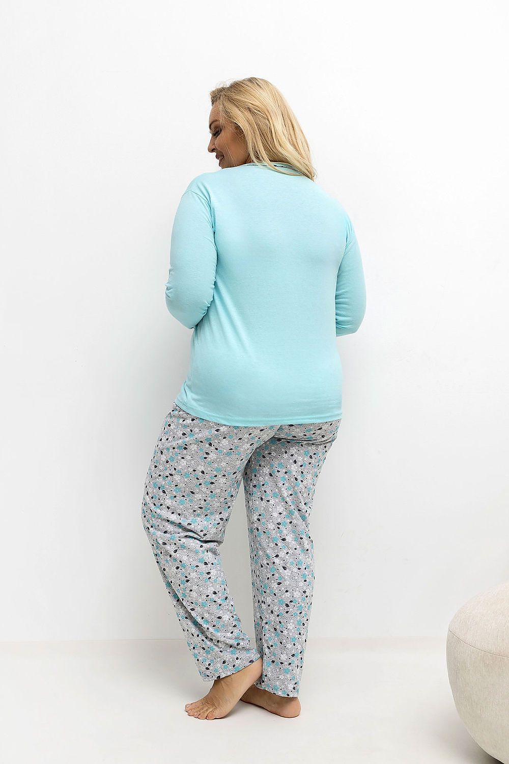 Übergrößen-Pyjama model 221184 Forever Pink