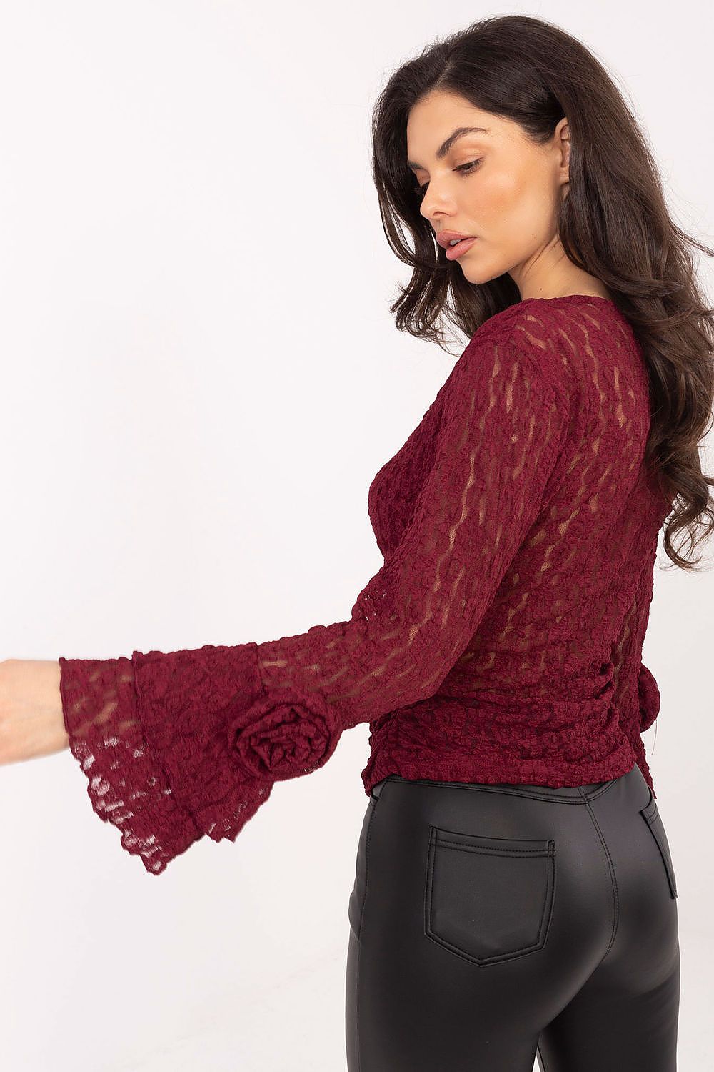 Spitzenbluse model 222740 Italy Moda