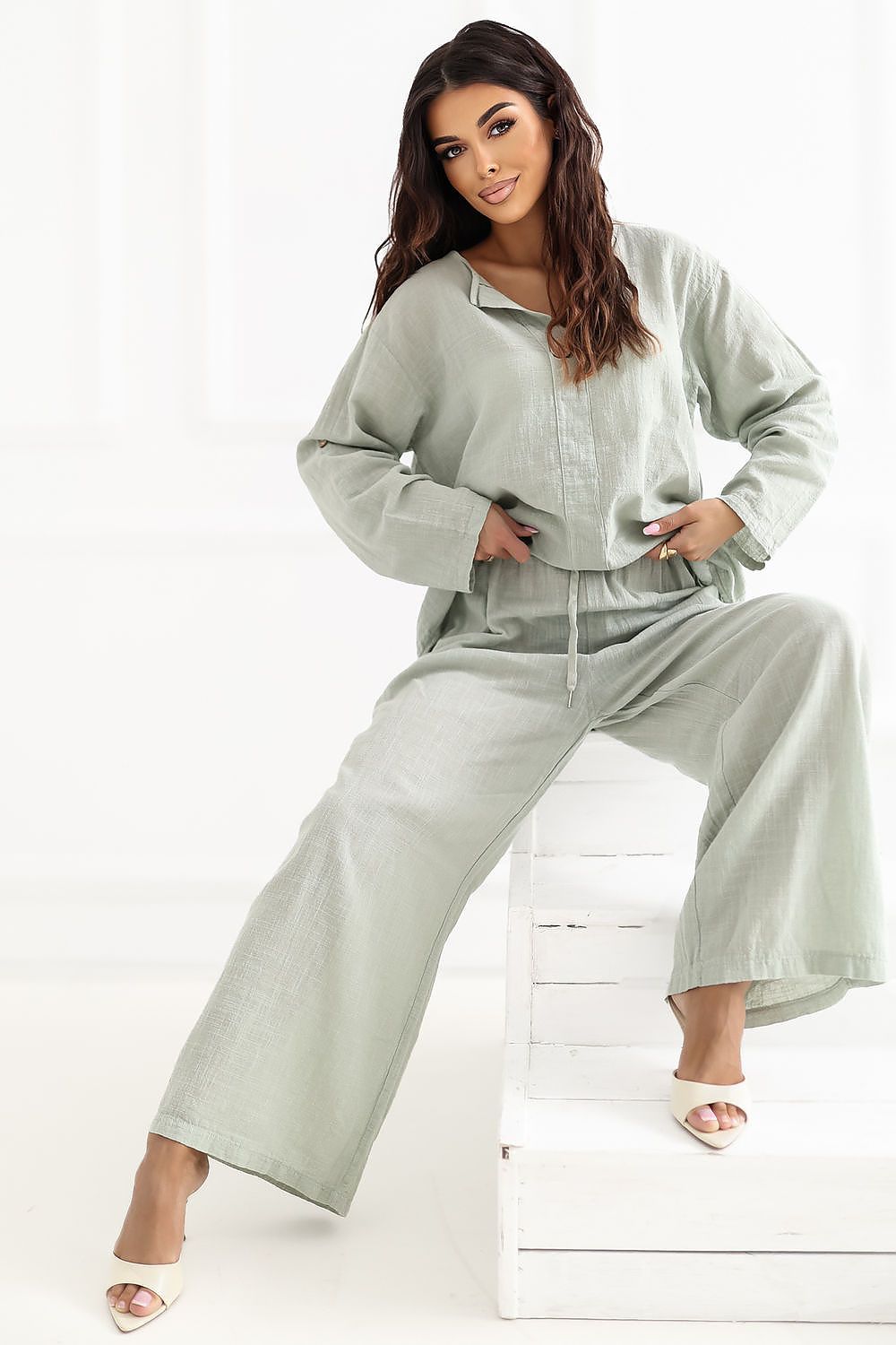 Damen Hose model 226445 Italy Moda