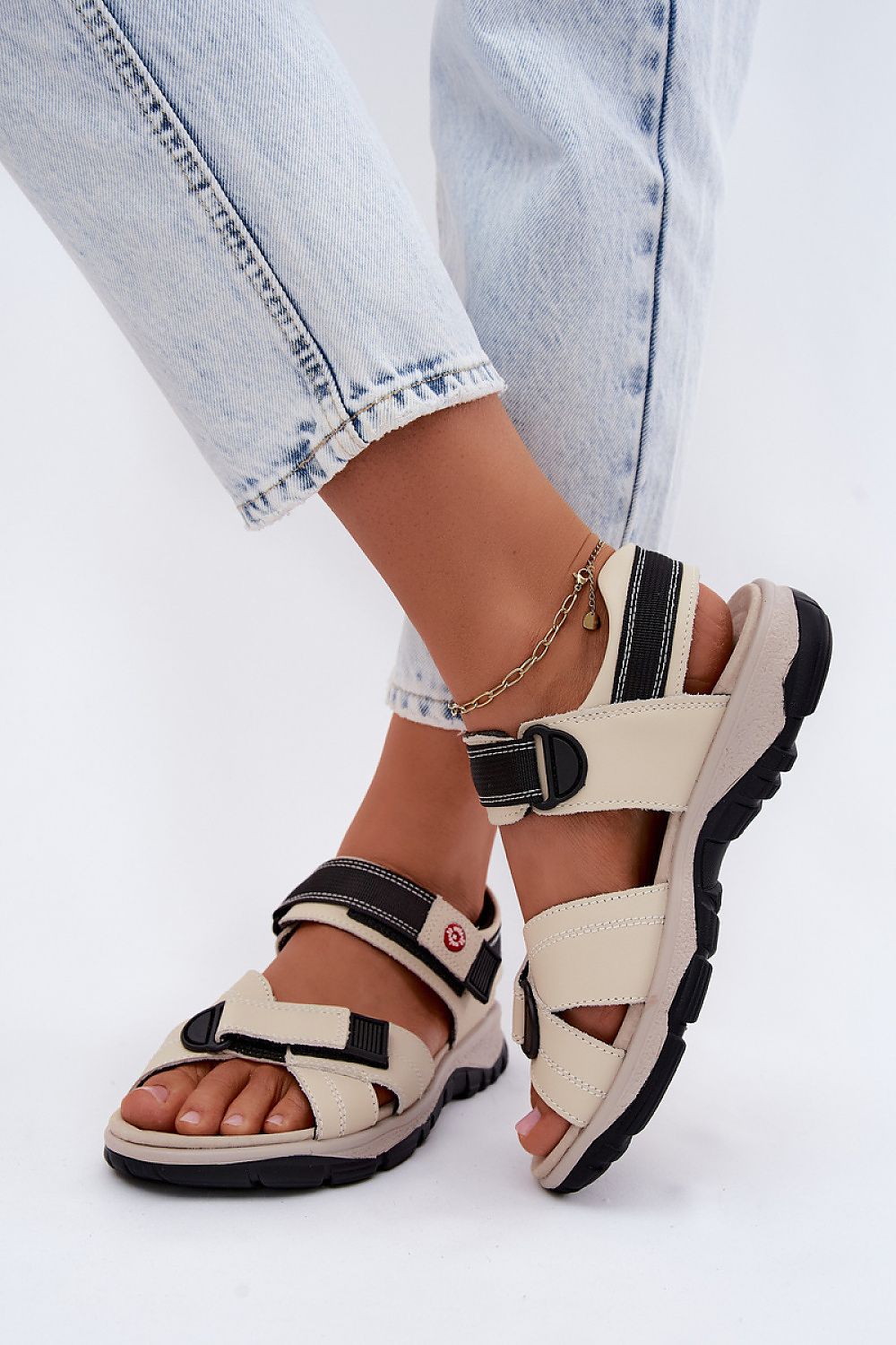 Plateausandalen model 229704 Step in style