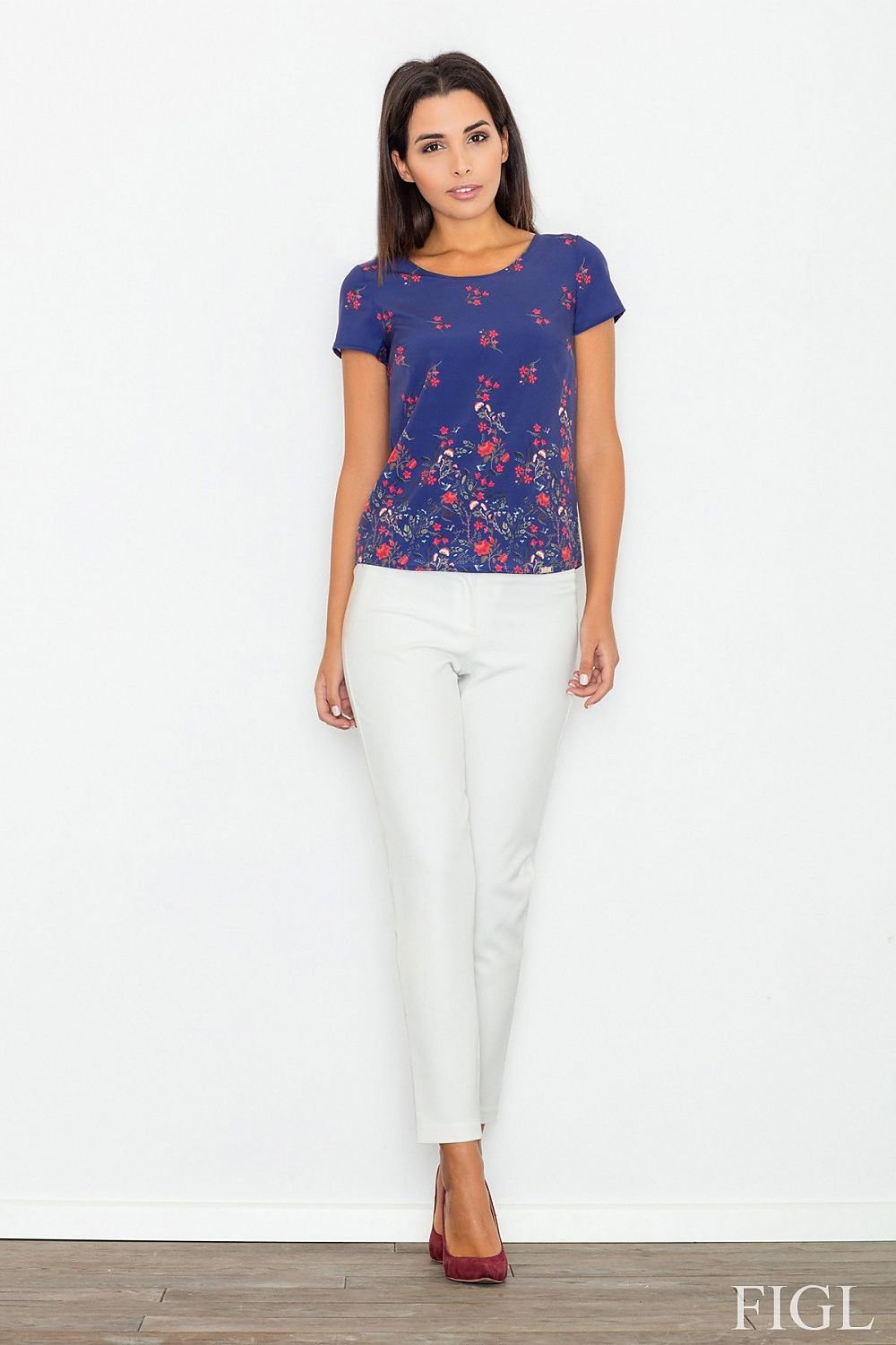 Bluse model 77044 Figl