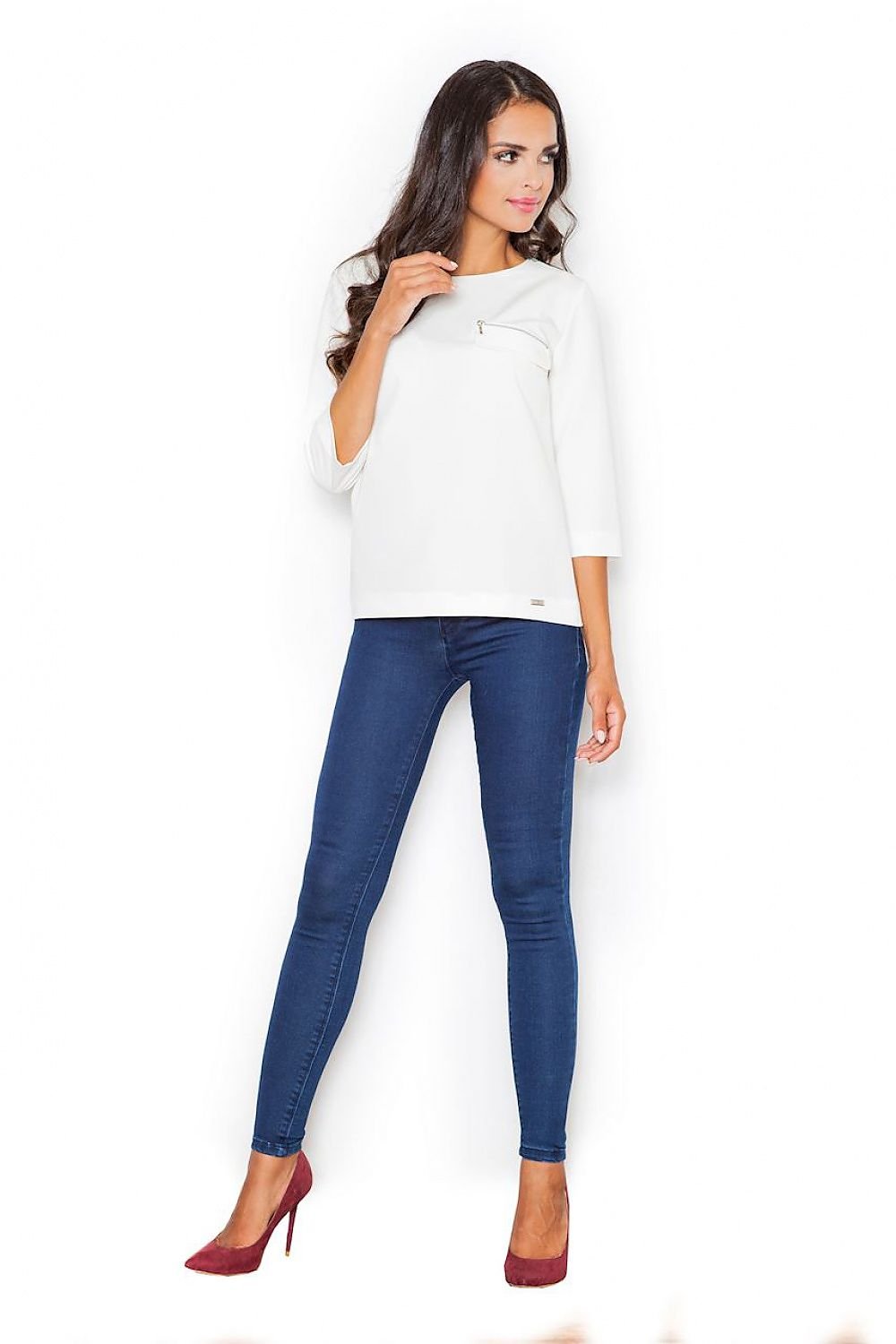 Bluse model 111532 Figl