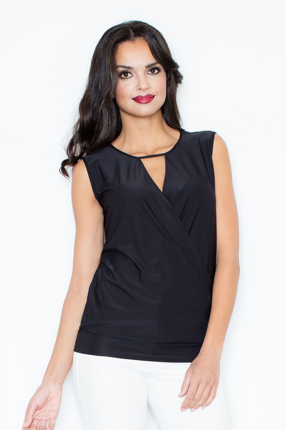 Bluse model 43864 Figl