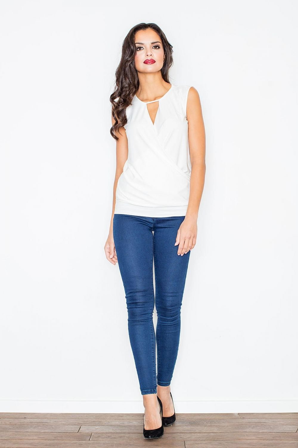 Bluse model 43865 Figl