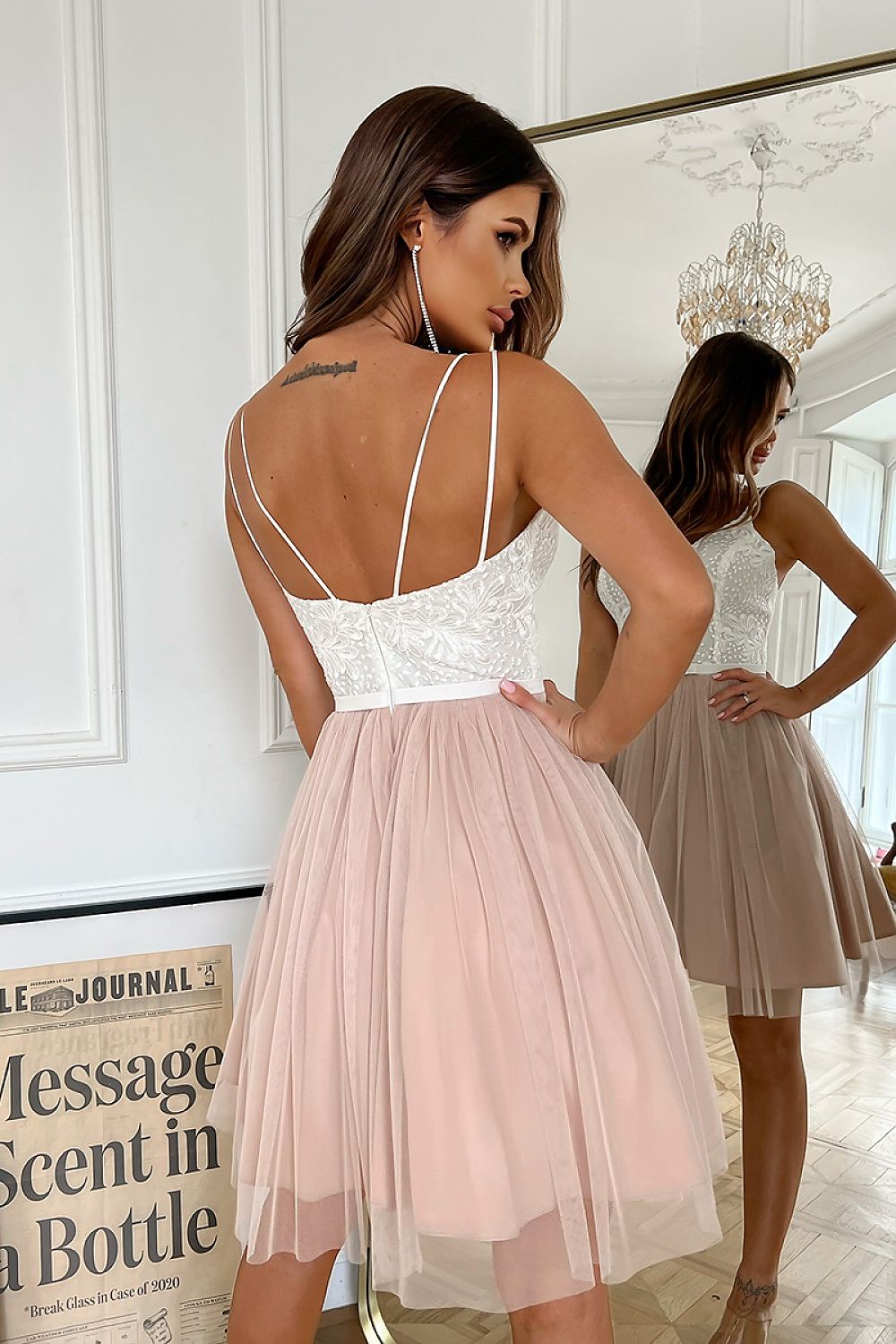 Abendkleid model 180783 Bicotone