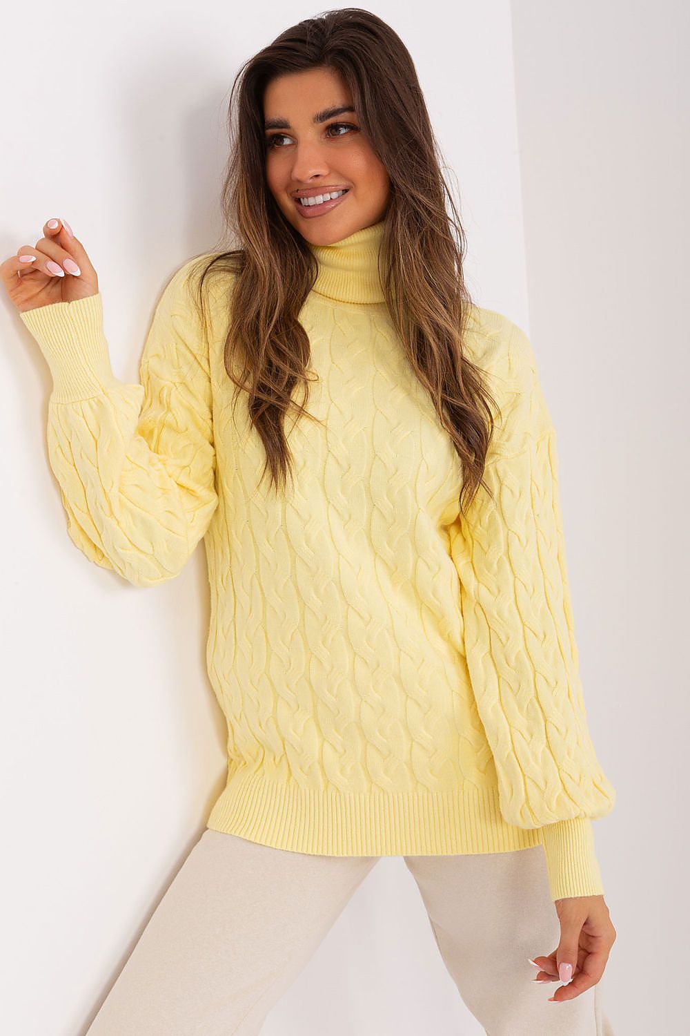  Rollkragenpullover model 187538 AT 