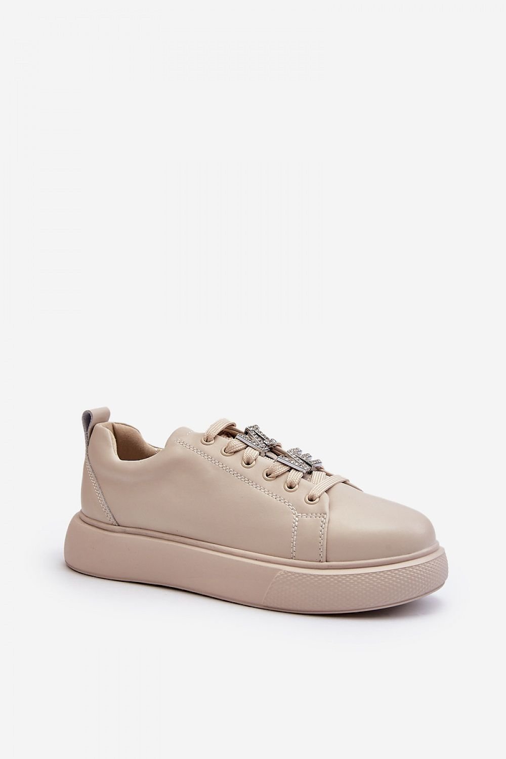 Modische Damen-Sneakers aus natürlichem Leder