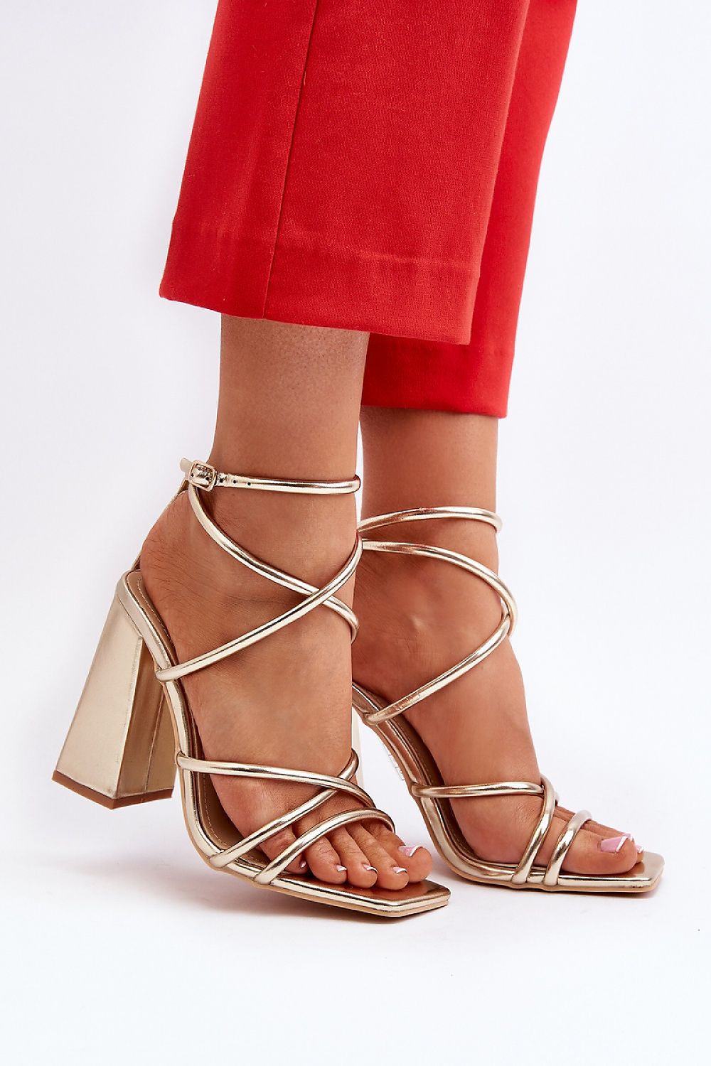  Sandalen mit Absatz model 193938 Step in style 