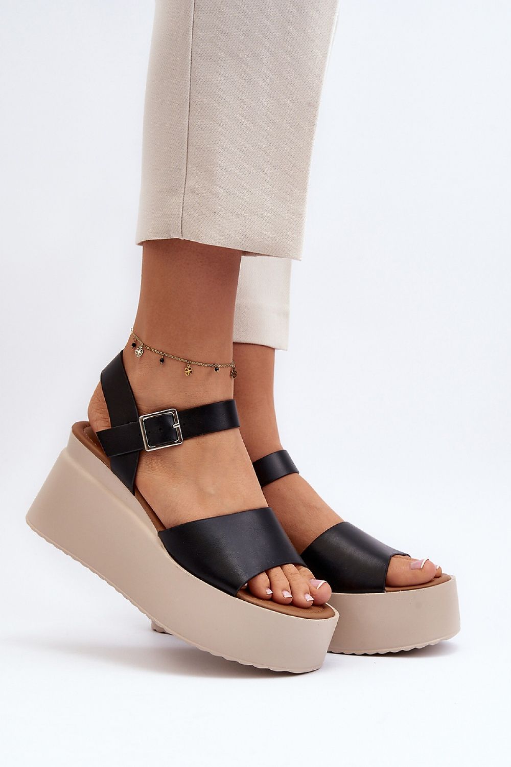  Keilabsatz Sandalen model 195290 Step in style 