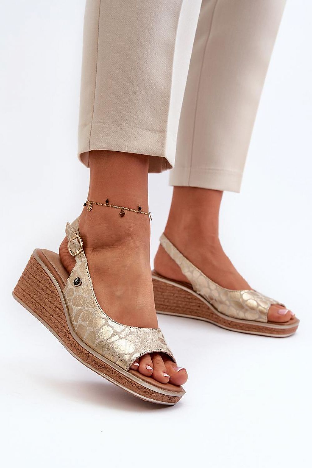  Keilabsatz Sandalen model 195750 Step in style 