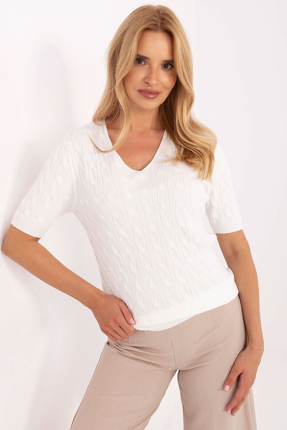  Kurzarm Pullover model 217330 Factory Price 