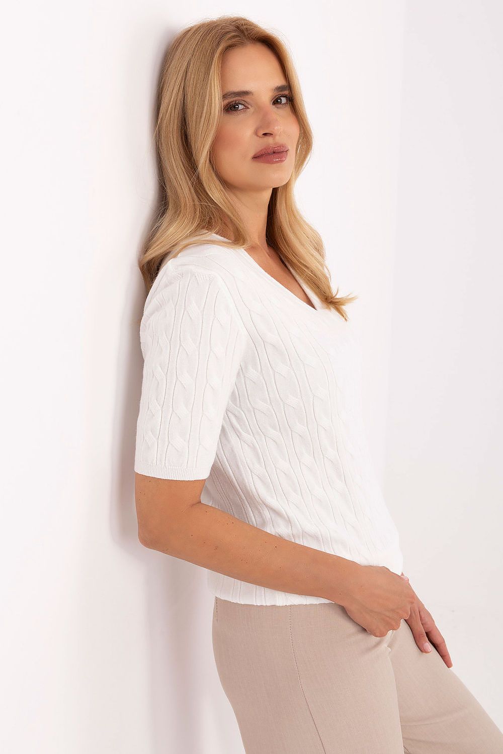  Kurzarm Pullover model 217330 Factory Price 