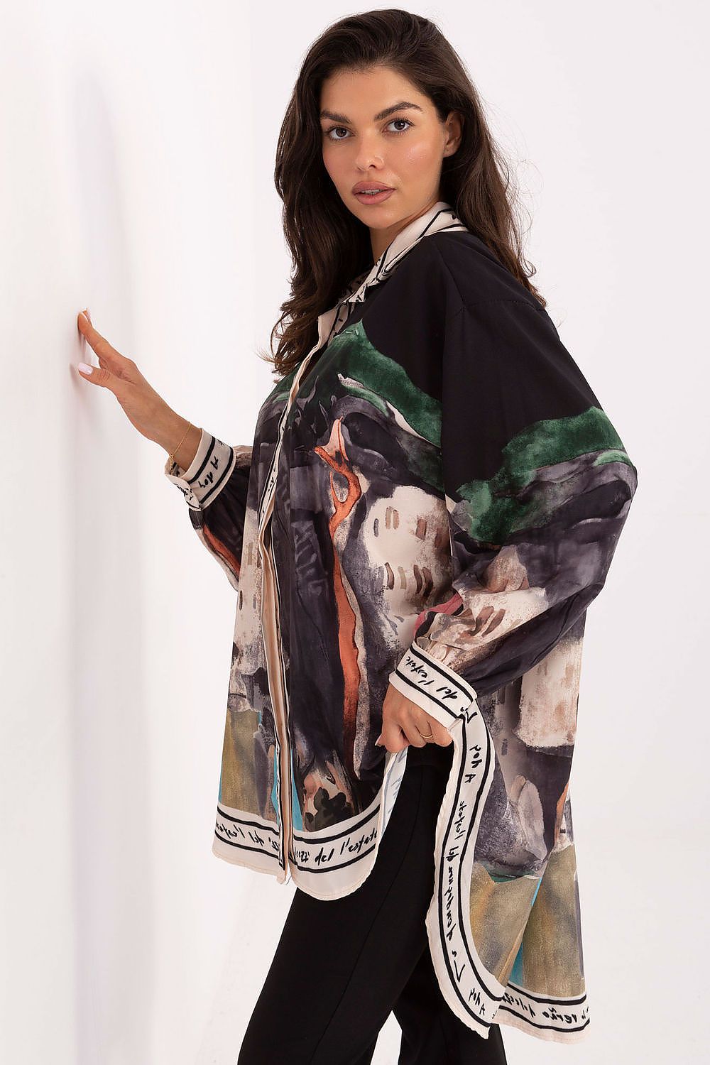  Langarm Hemd model 218397 Rue Paris 