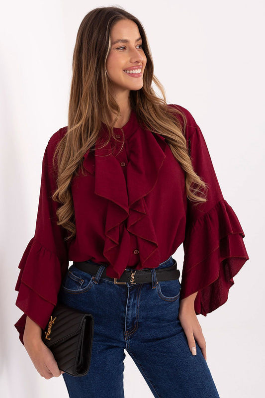  Langarm Hemd model 220226 Rue Paris 