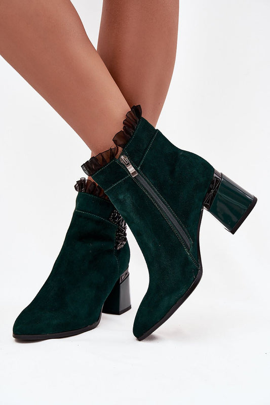  Stiefeletten mit Absatz model 220504 Step in style 