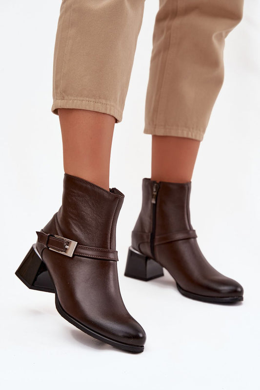  Stiefeletten mit Absatz model 220702 Step in style 