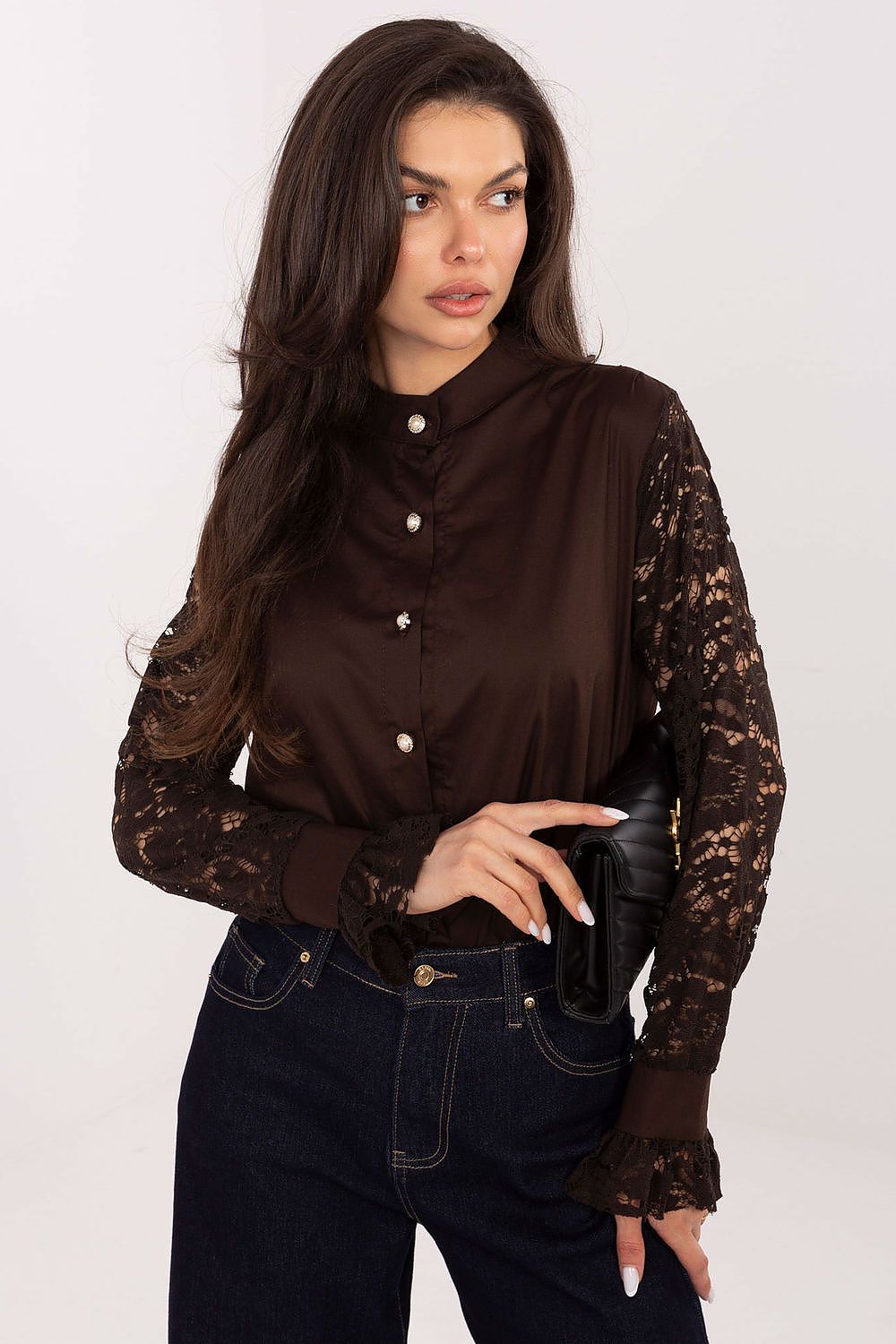  Langarm Hemd model 221577 Italy Moda 