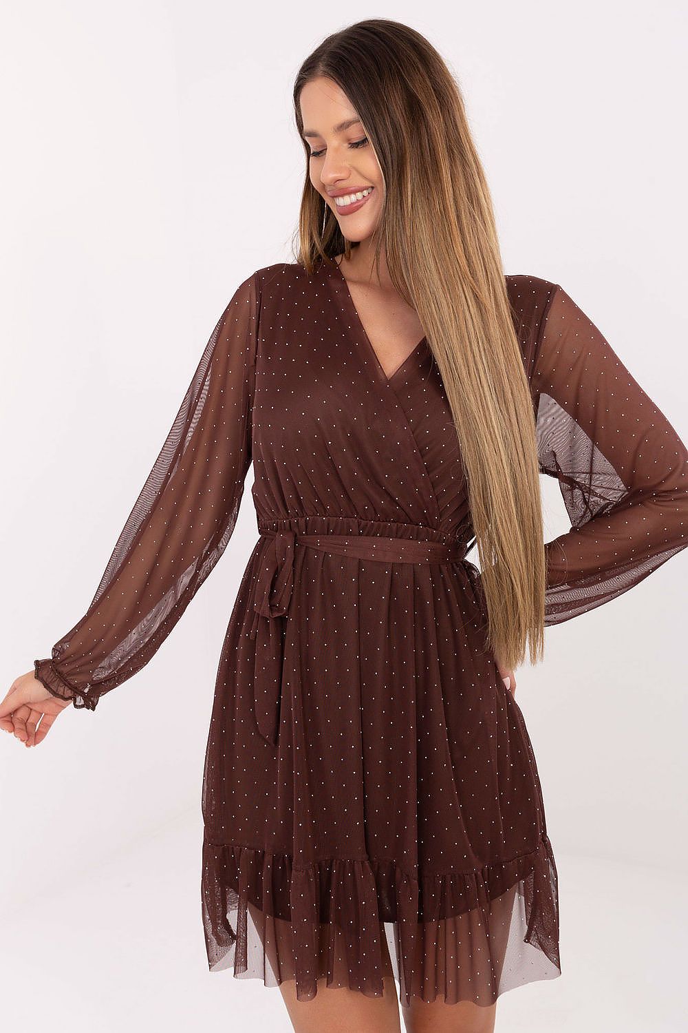  Kurzes Kleid model 221587 Italy Moda 