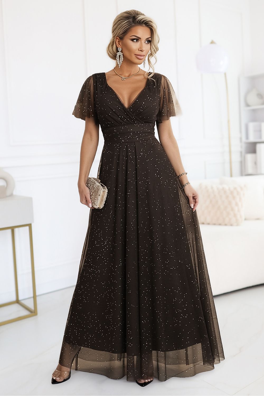  Langes Kleid model 221796 Numoco 
