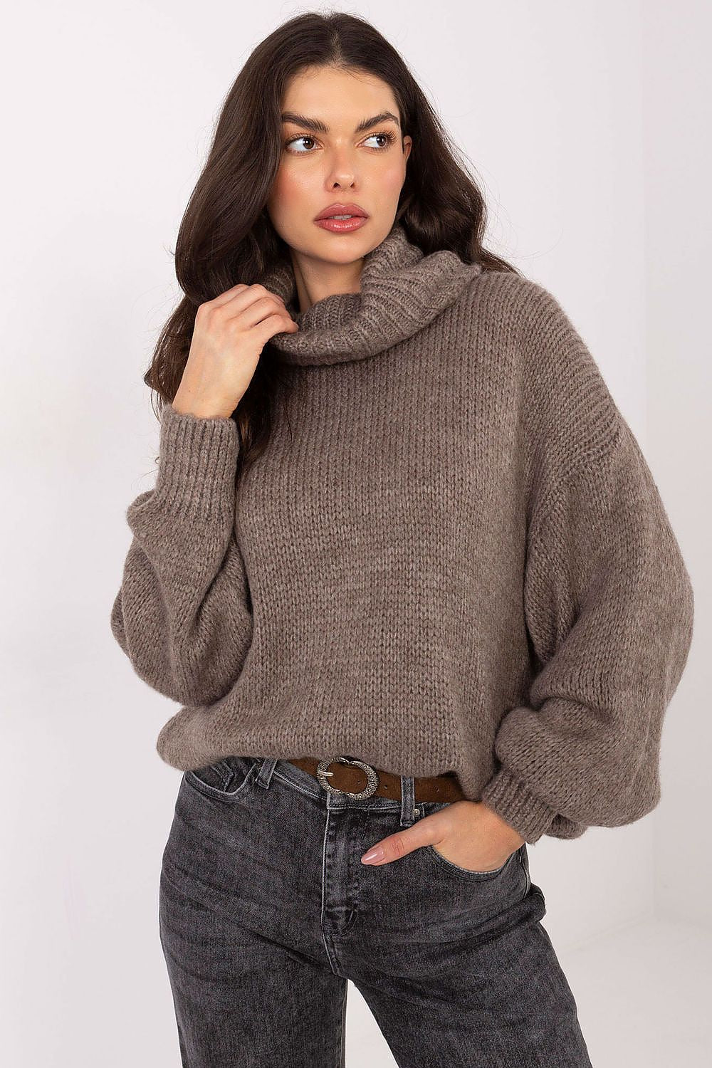  Rollkragenpullover model 221853 Factory Price 
