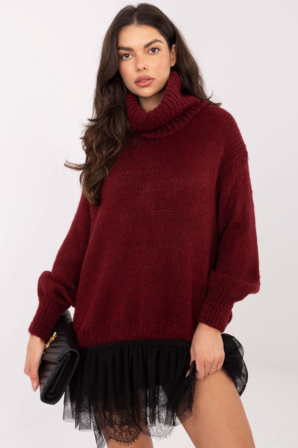  Rollkragenpullover model 221854 Factory Price 