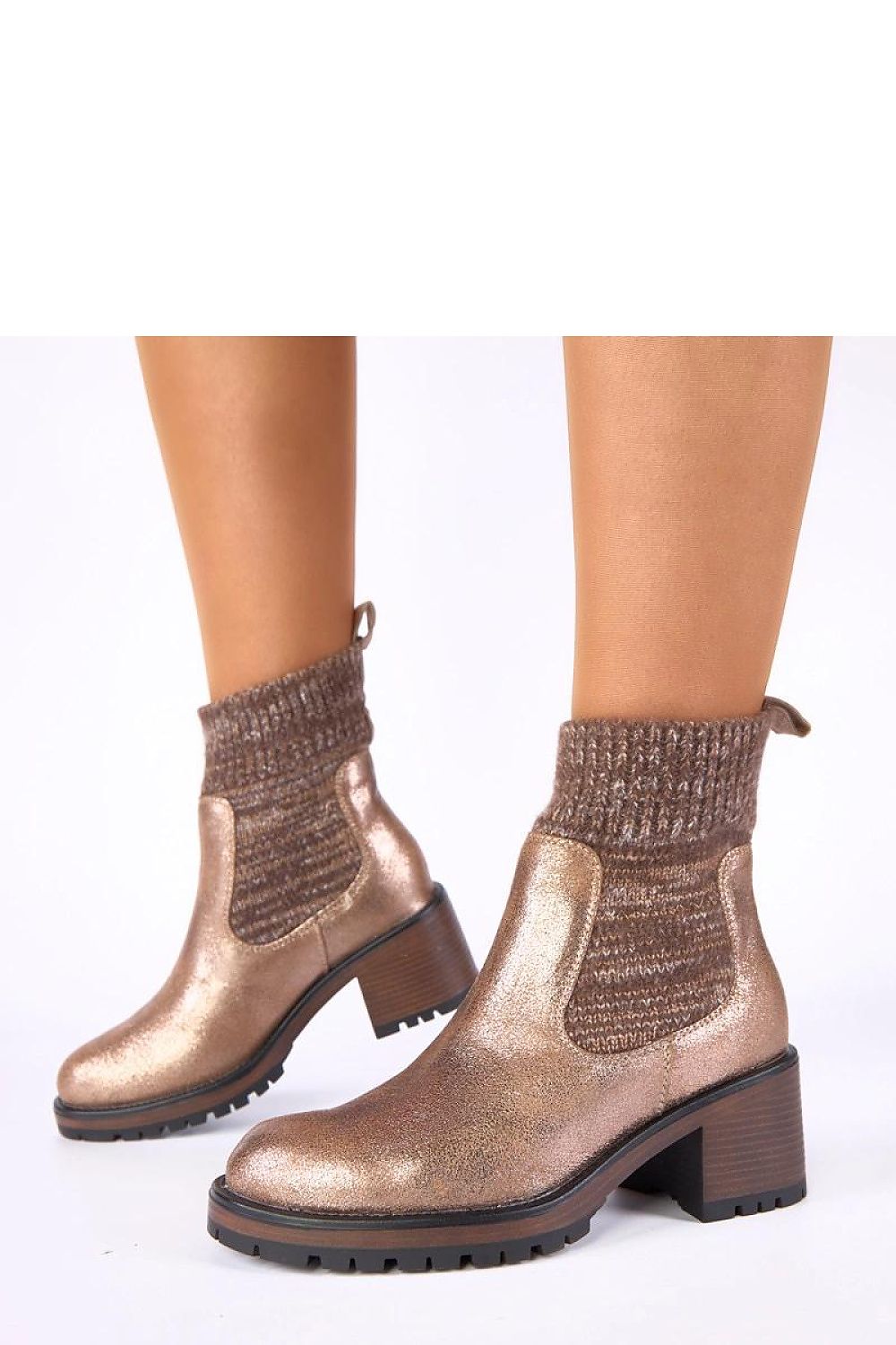  Stiefeletten mit Absatz model 222349 Solea 