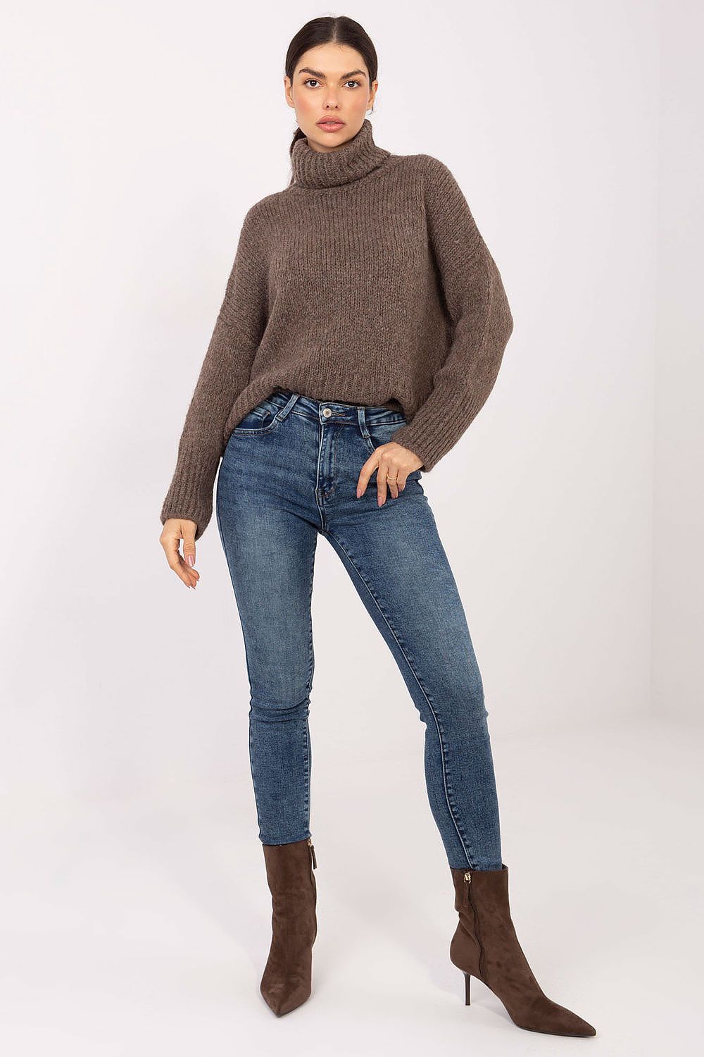  Rollkragenpullover model 223092 Factory Price 