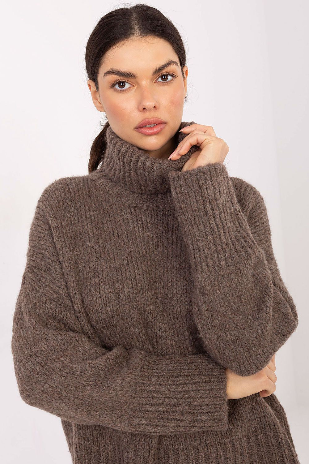  Rollkragenpullover model 223092 Factory Price 