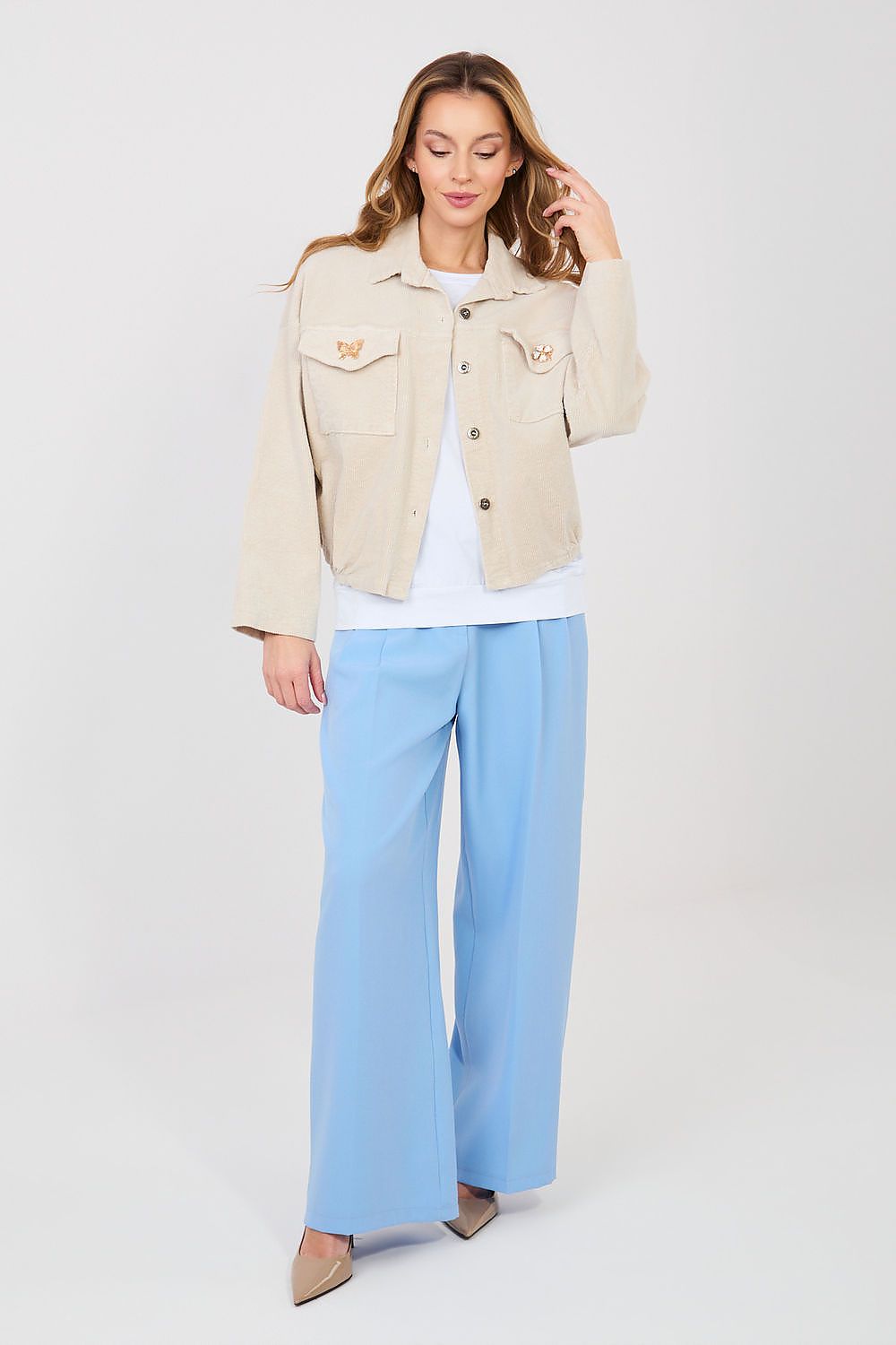  Cordjacke model 224979 Rue Paris 