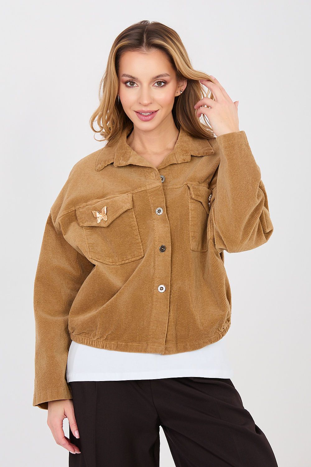  Cordjacke model 224987 Rue Paris 