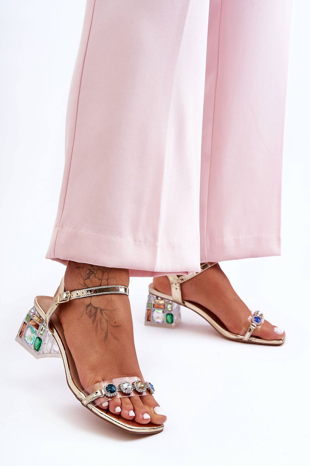  Sandalen mit Absatz model 225139 Step in style 