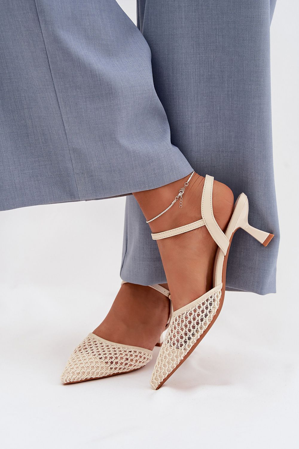  Sandalen mit Absatz model 225215 Step in style 
