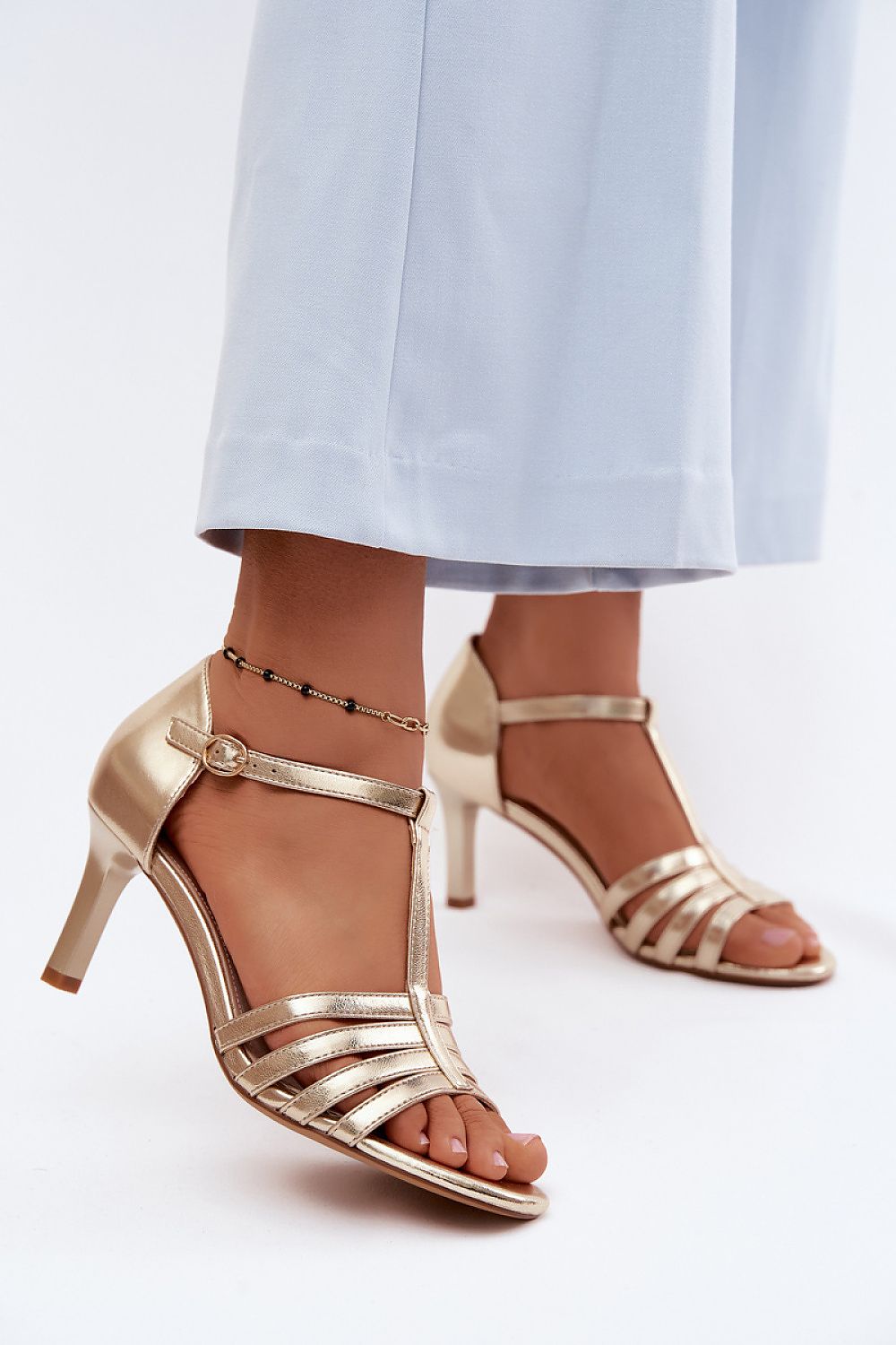  Sandalen mit Absatz model 228109 Step in style 
